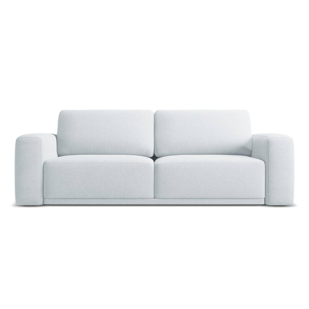 Thumbnail - Makamii 3-Sitzer, Hellblau, Textil, Füllung: Schaumstoff, 242x91x100 cm, Made in EU, Wohnzimmer, Sofas & Couches, Schlaf...