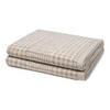 DUSCHTUCH Brooklyn Glencheck 2er-Set - Braun, Textil (80/150cm) - MÖVE