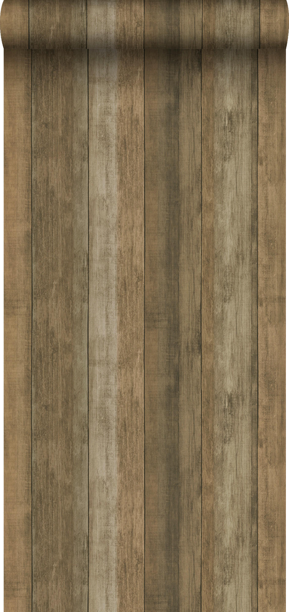 TAPETE Holzoptik 53 cm x 10 m - Braun, Papier (53/1000cm) - Sanders & Sanders