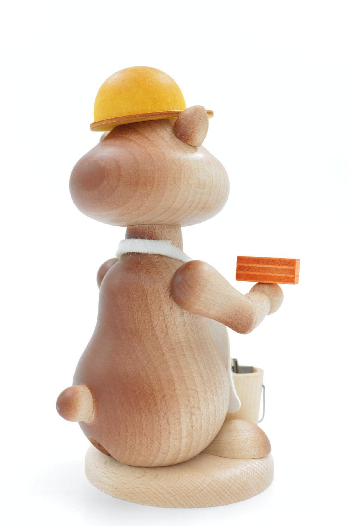 RAUCHFIGUR Hamster Maurer 18 cm - Multicolor, Holz (12/18/0.1cm)