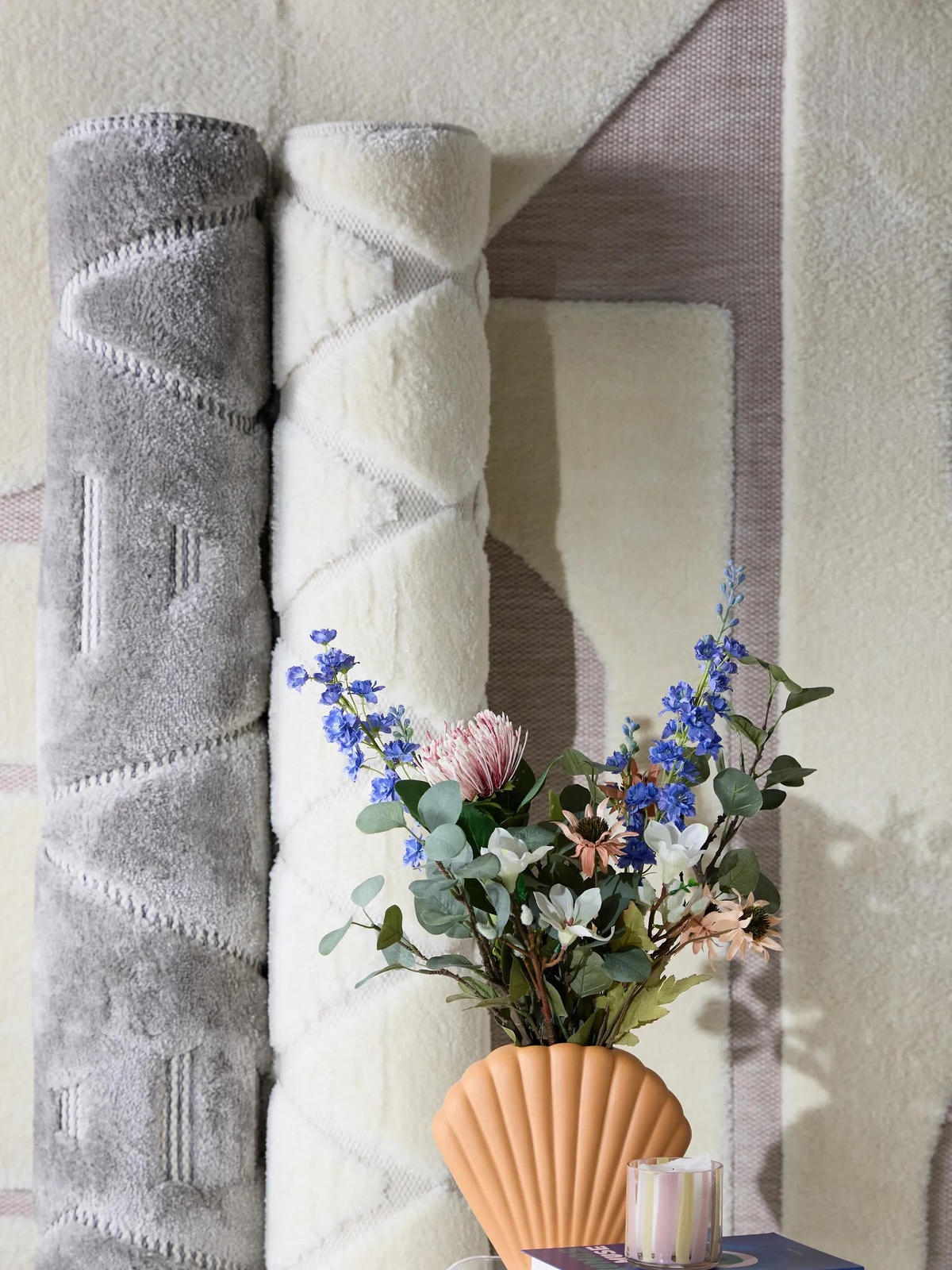 TEPPICH Elanie 120/170 cm - Grau, Kunststoff (120/170cm) - benuta Pop