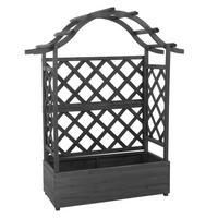 HOCHBEET Anthrazit - Anthrazit, Textil (110/138/44cm) - MCW