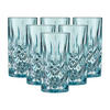 LONGDRINKGLÄSER Noblesse Colors Aqua 395 ml 6er Set - Blau, Glas (0.395L) - Nachtmann