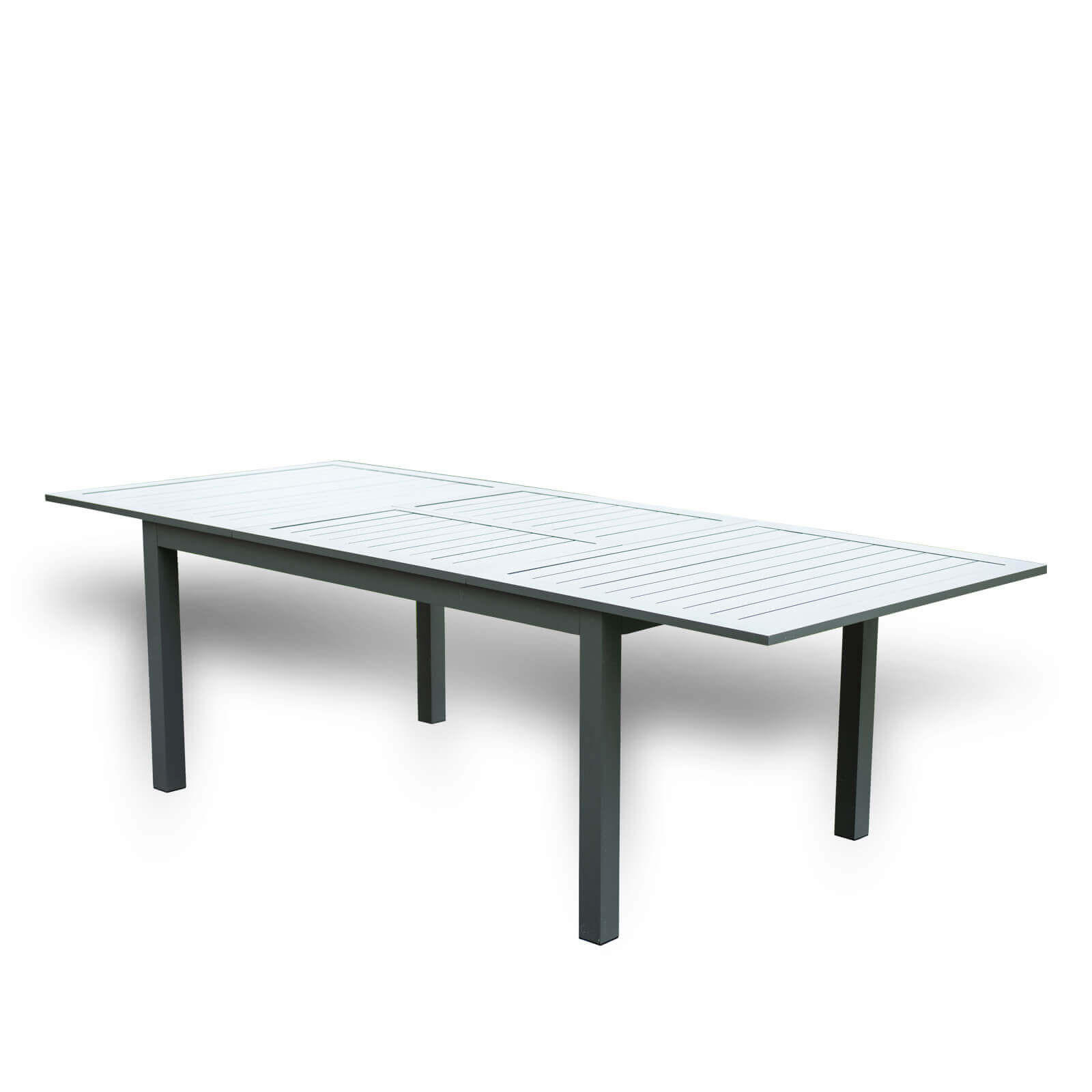 GARTENTISCH CASA - Anthrazit, Metall (74/160/240cm) - Home Deluxe