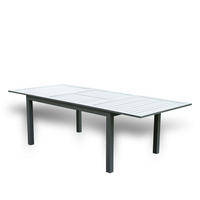 GARTENTISCH CASA - Anthrazit, Metall (74/160/240cm) - Home Deluxe