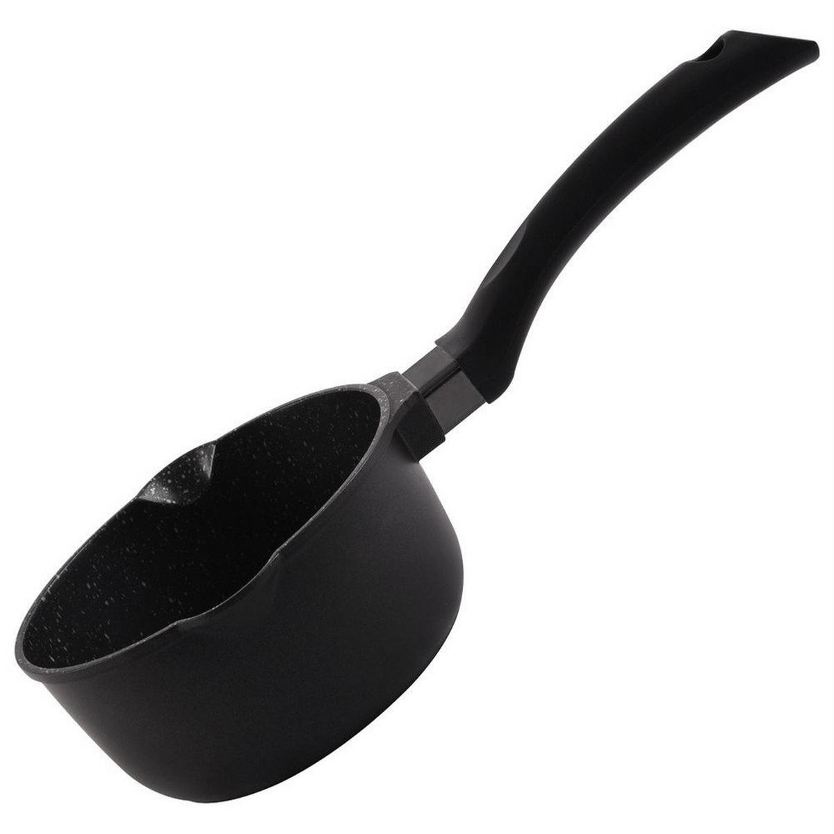 STIELTOPF Grande schwarz - Schwarz, Metall (16cm) - Orion 
