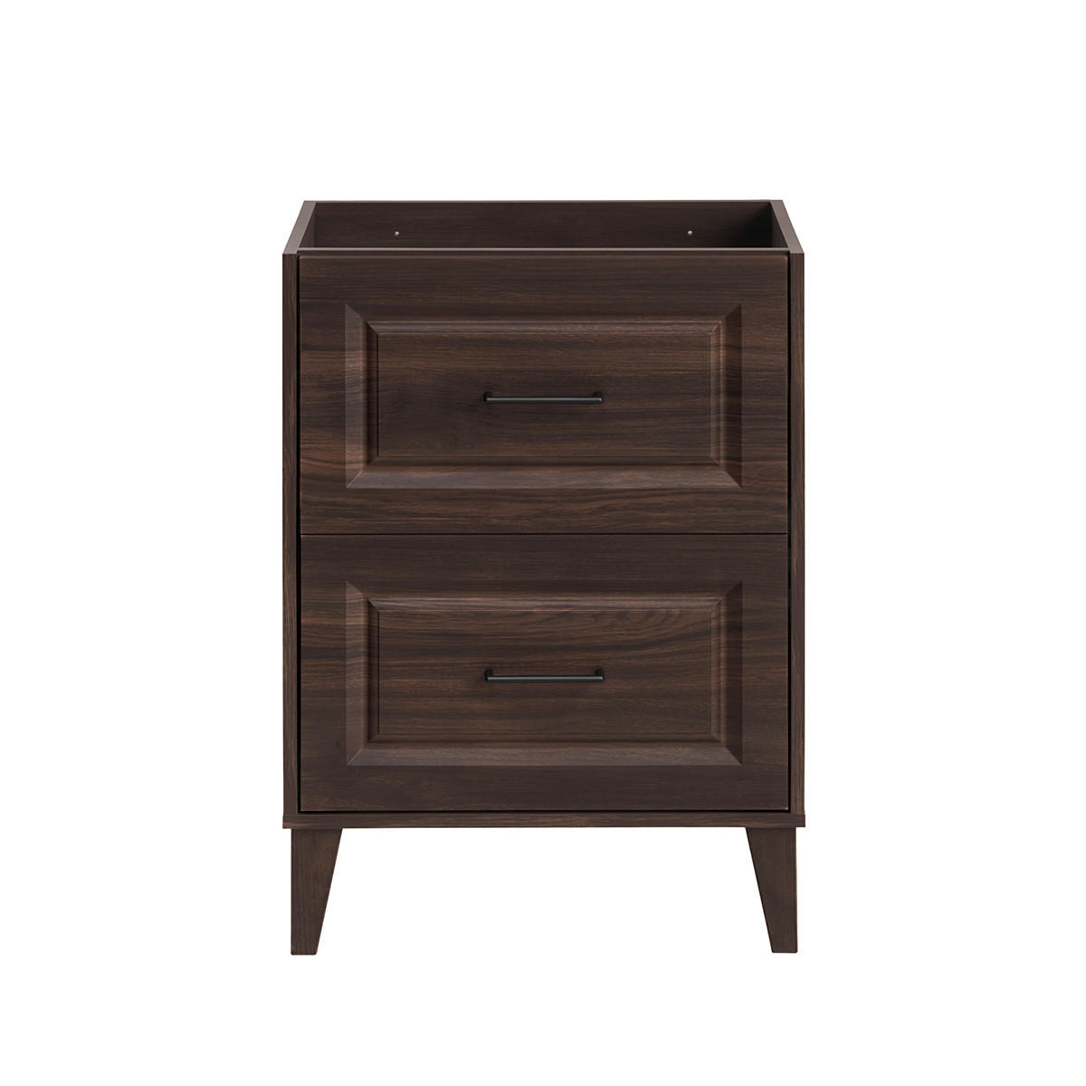 WASCHTISCHUNTERSCHRANK 60cm Moka Holz - Braun, Holzwerkstoff (60/82/46cm) - Petits-meubles