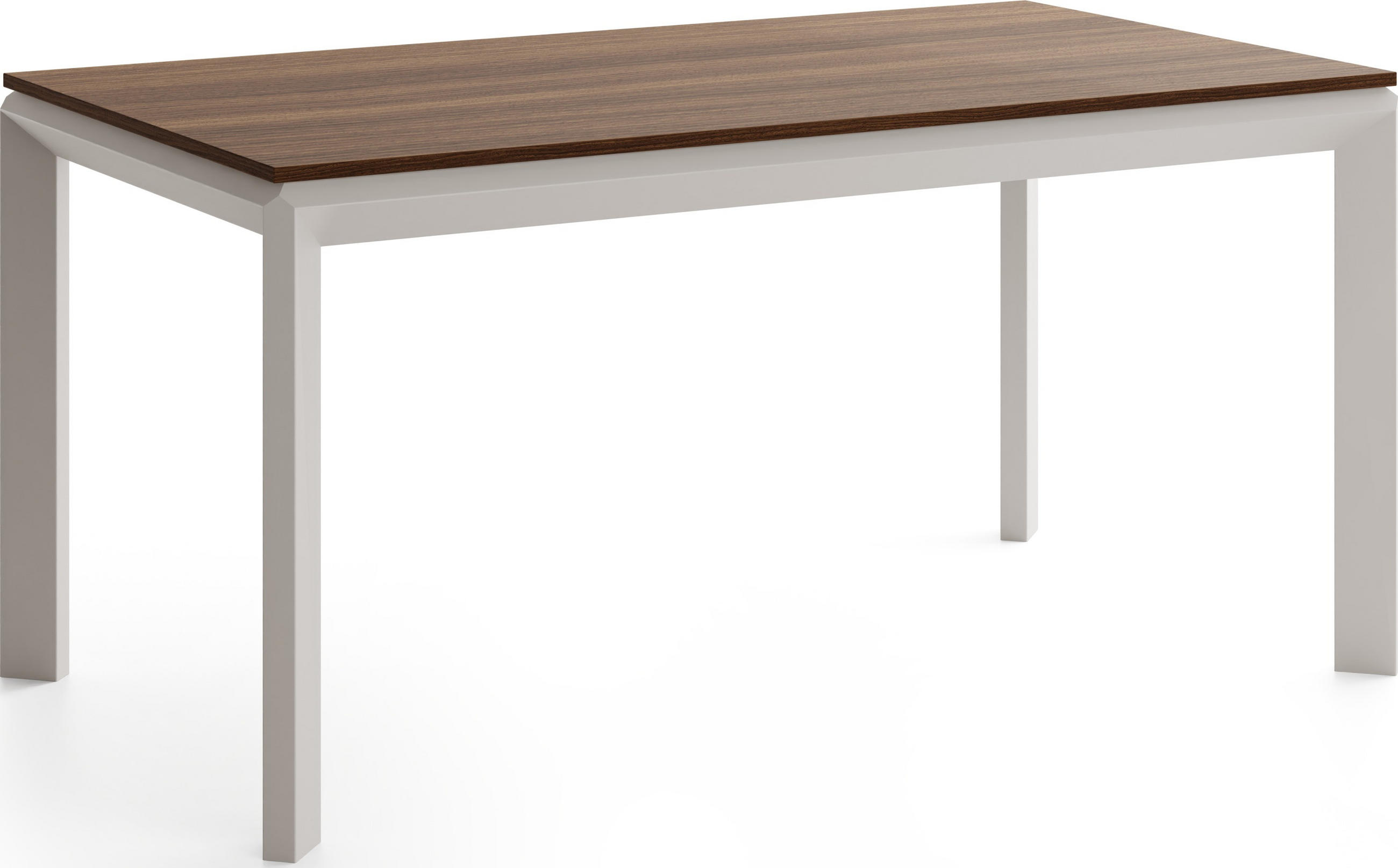 ESSTISCH Elan rechteckig ausziehbar verlängerbar mit Schwarzen Metallbeinen, Walnuss Braun 180-270/90/76 cm - Kaschmir/Walnussfarben, Holzwerkstoff/Metall (90/270/76cm) - WFL GROUP