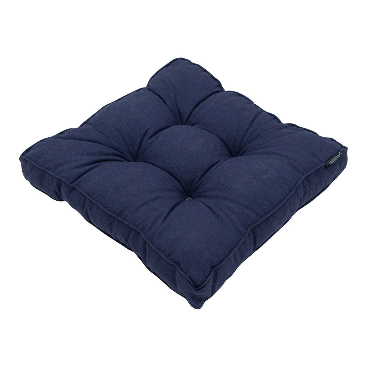 SITZKISSEN Panama 47/47 cm 4er-Set - Dunkelblau, Textil (47/8/47cm) - Madison