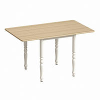 KLAPPTISCH 74-134/80/75 cm mit Stahlfüßen DE-39952 Natur - Eichefarben, Holzwerkstoff (80/134/75cm) - ComfortXL