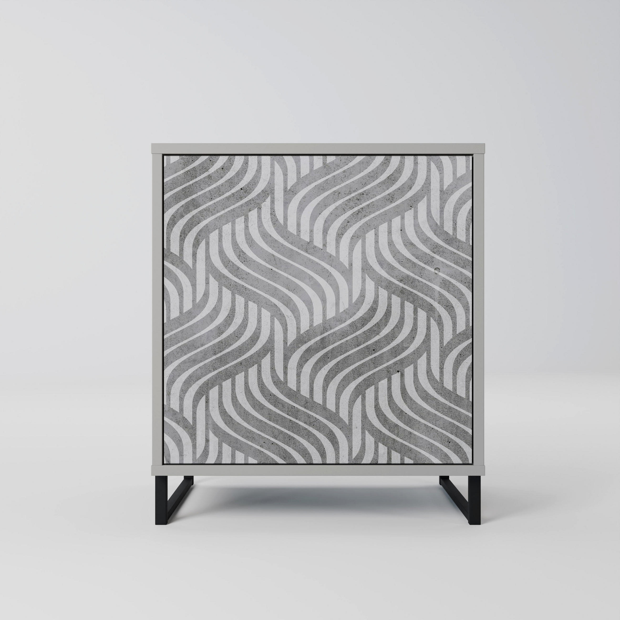 SpaceRebels Sideboard Grau 57.5x67.5x42 cm
