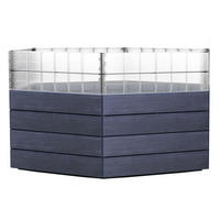 HOCHBEET Turbo XL 75, inkl. Wassersparsystem - Braun, Kunststoff (145/75/145cm) - GARANTIA