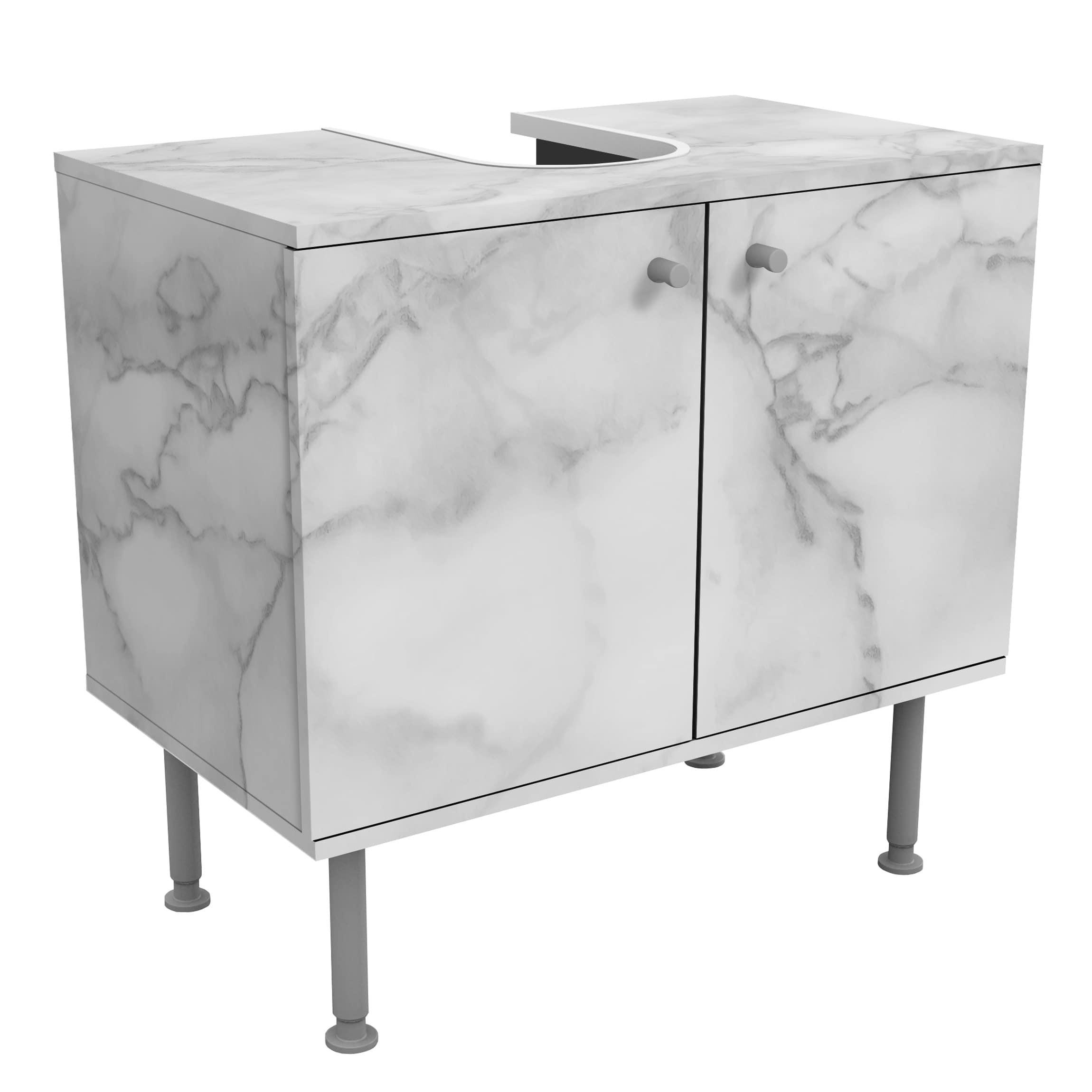 Bilderwelten Waschbeckenunterschrank Grau 60x55x35 cm