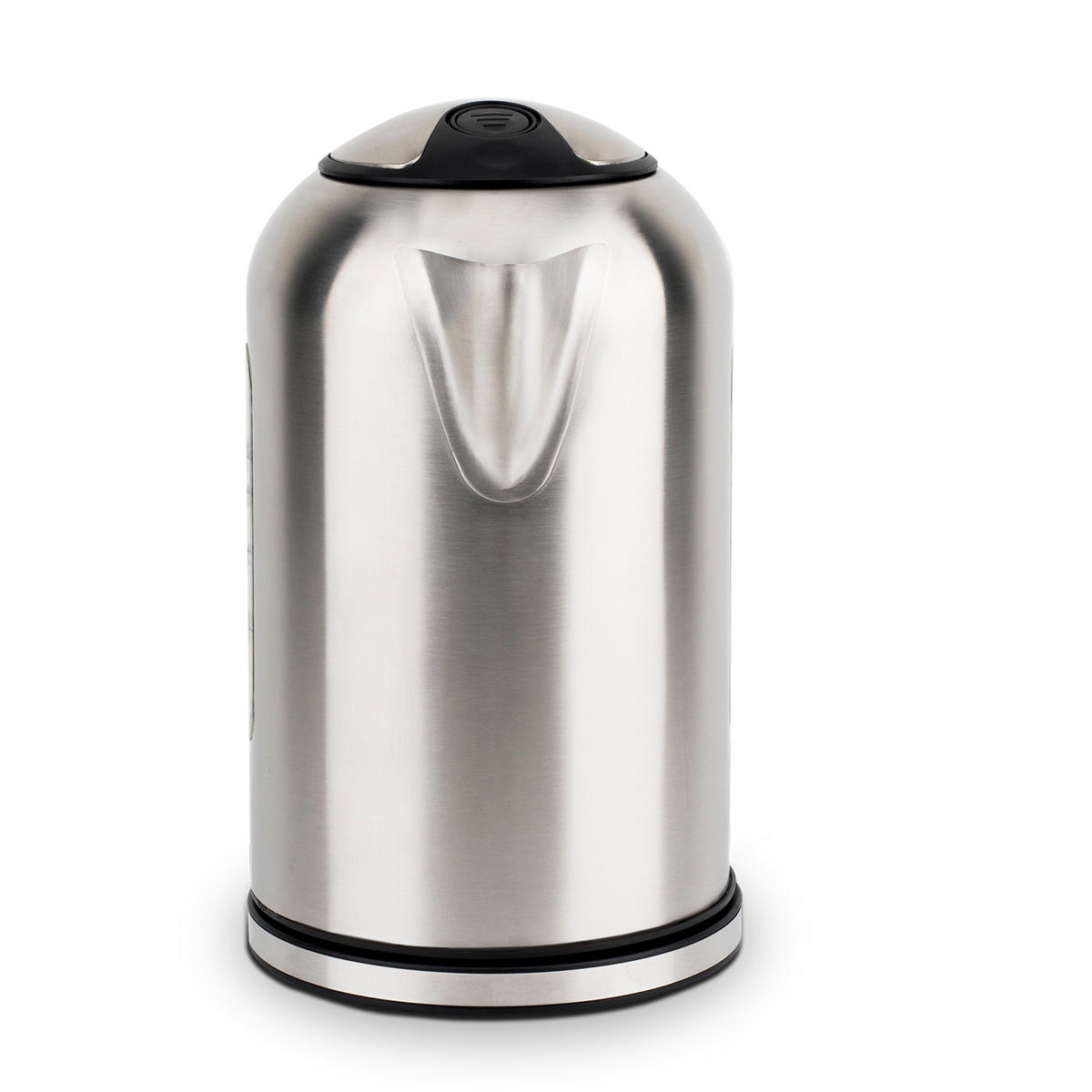 WASSERKOCHER BOE50 Silber, Programmierbar - Silberfarben/Schwarz, Metall (15/27/23.7cm) - HKoenig