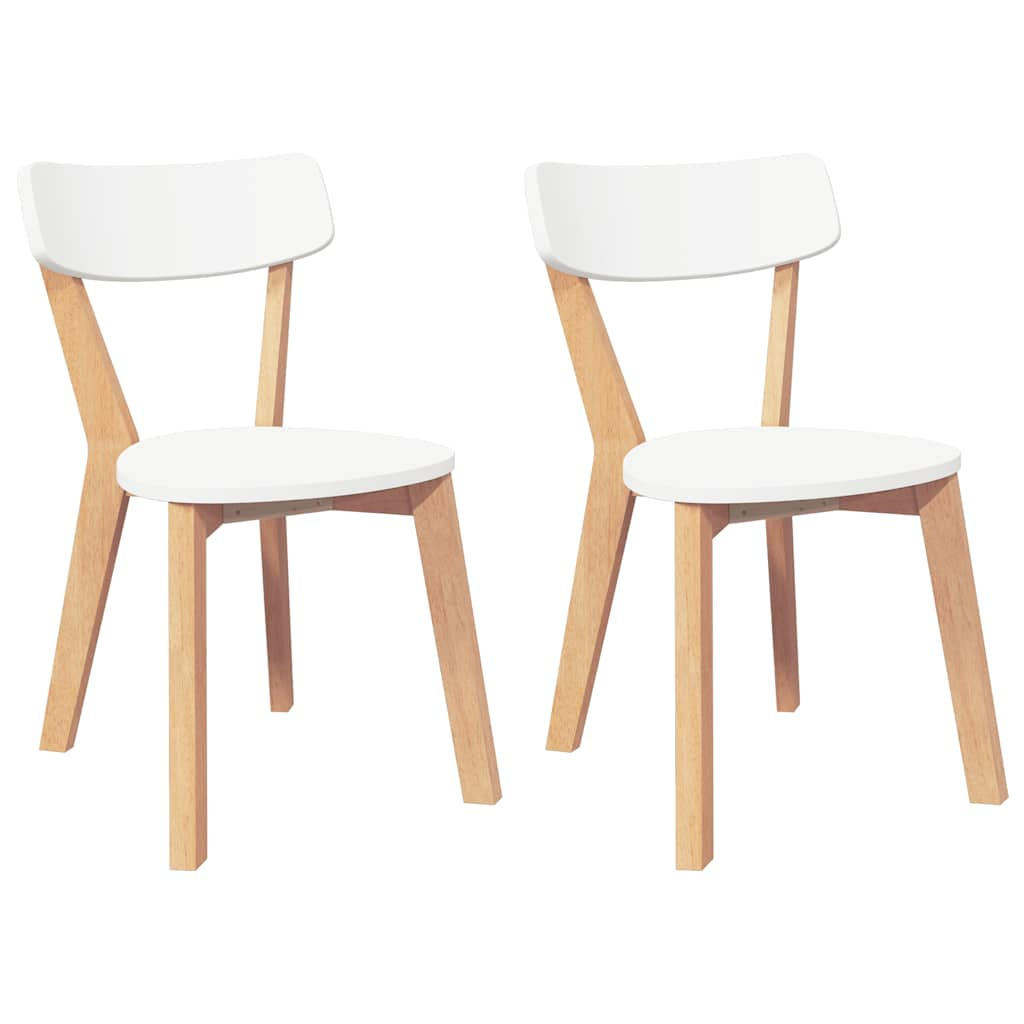 STUHL-SET 2 Stk Wehrhain 47.5/79.5/53 cm - Braun, Holz (47.5/79.5/53cm) - ZMH