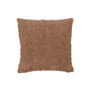 DEKOKISSEN Tierno Furry 45/45/8 cm - Braun, Kunststoff (45/45cm) - Present Time