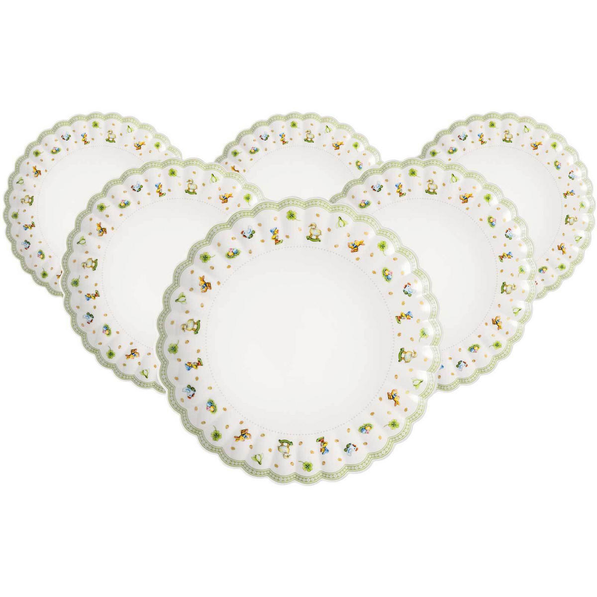 SPEISETELLER Easter Delight grün ø 26,8 cm 6er Set - Grün, Keramik (26.8cm) - Villeroy & Boch