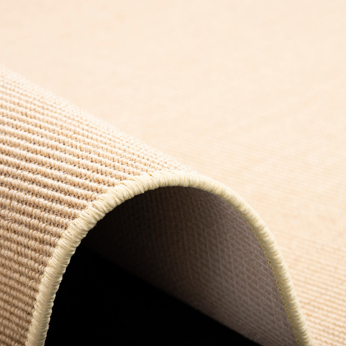 SISAL NATUR TEPPICH RUND - Ecru, Textil (200/200cm) - Snapstyle
