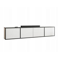 TV-LOWBOARD EDI 4 Weiß – 4-türig - Weiß, Holzwerkstoff (206.4/42/38.9cm)