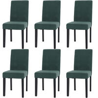 ESSZIMMERSTUHL Grün 6er-Set - Grün, Textil (42/90/50cm) - MCW
