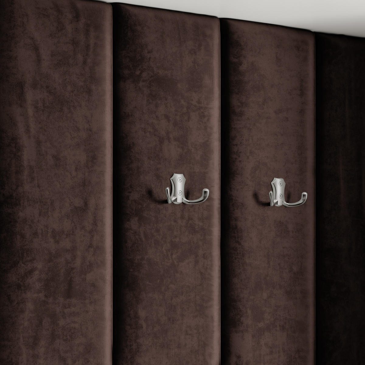 GARDEROBENSCHRANK REMA 120/240/60 cm Modern Garderobe-Set Eiche Lefkas - Eichefarben/Schwarz, Holzwerkstoff (120/240/60cm) - MASSENO