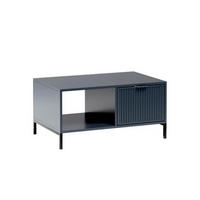 COUCHTISCH LINKA STYLES LS-06 - Dunkelblau, Holzwerkstoff (58/90/46cm) - Meblini