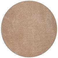 CHLUPATÝ KOBEREC SHAGGY Pískově béžový 140 cm Demre - písková barva/béžová, textil (140/140cm) - Beliani