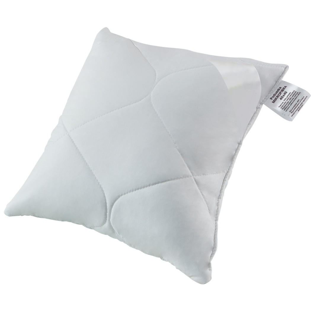 KOPFKISSEN Mikrofibra - Weiß, Textil (40/40cm) - Mr Mattress