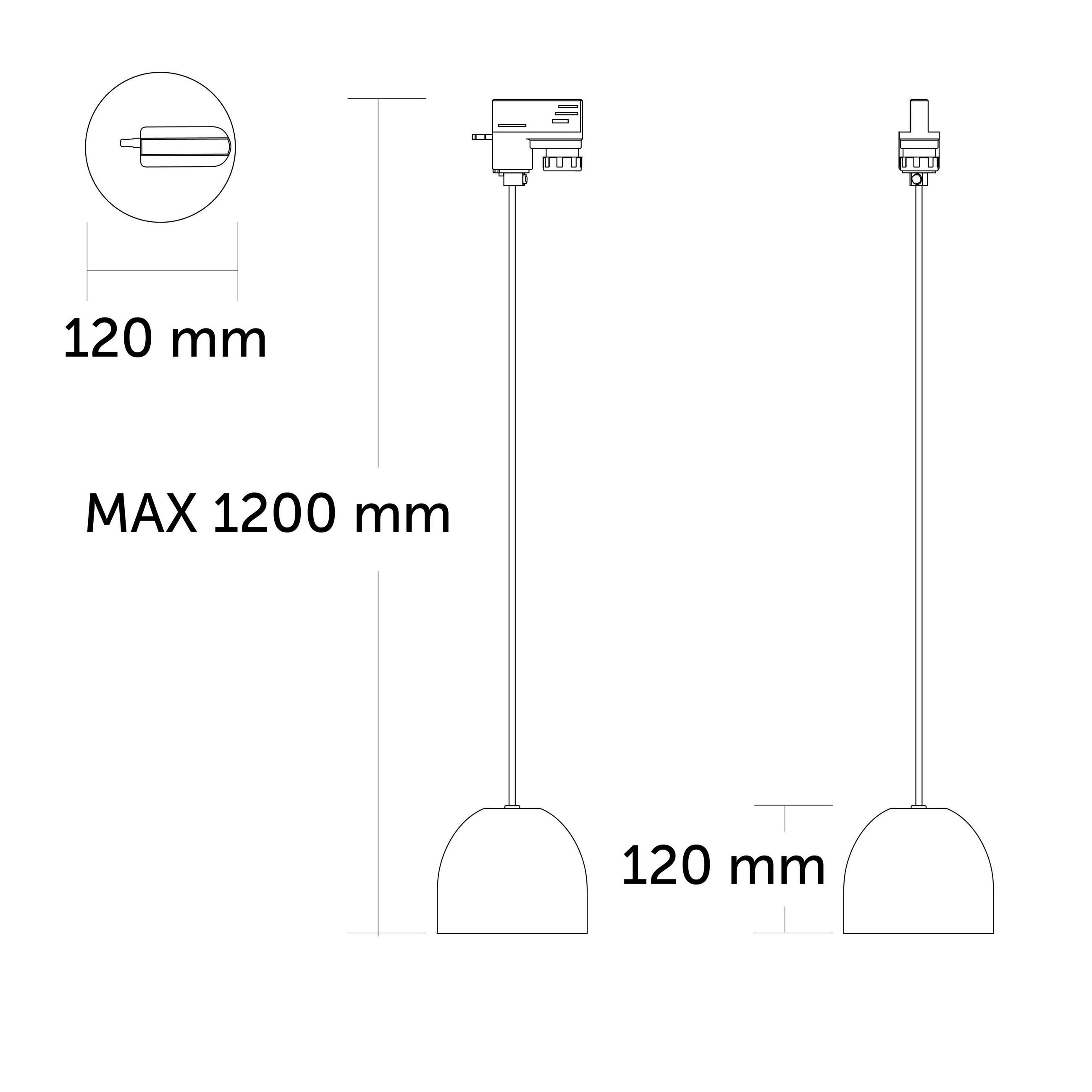 Thumbnail - Lumicom Hängeleuchte, Gelb, Metall, Rund,Rund, 8x120x10 cm, Lampen & Leuchten, Innenbeleuchtung, Hängelampen, Pendelleuc...