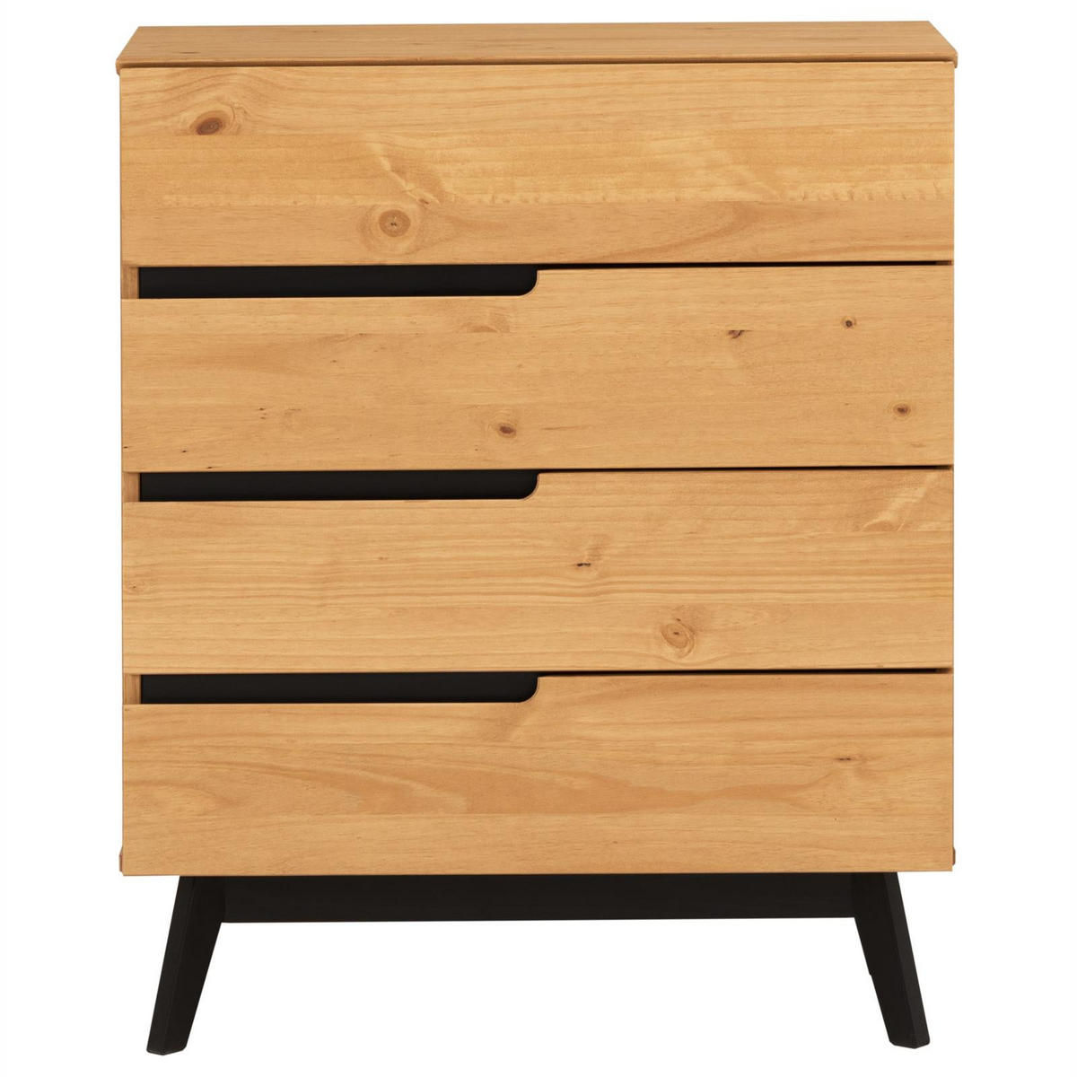 KOMMODE TIBOR - Kieferfarben, Holz (80/96/40cm) - IDIMEX