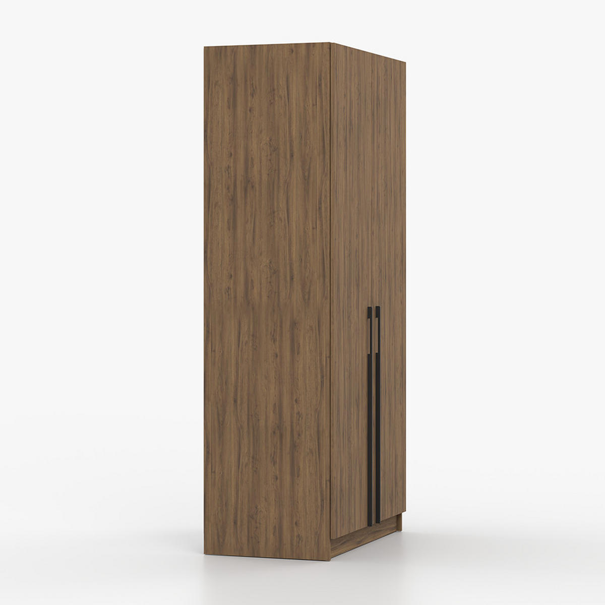 SCHRANK mit Schwenktüren ROSA III 2D 100/210/55, 2-türig, Nussbaum - Nussbaumfarben, Holzwerkstoff (100/210/55cm) - imoebel24