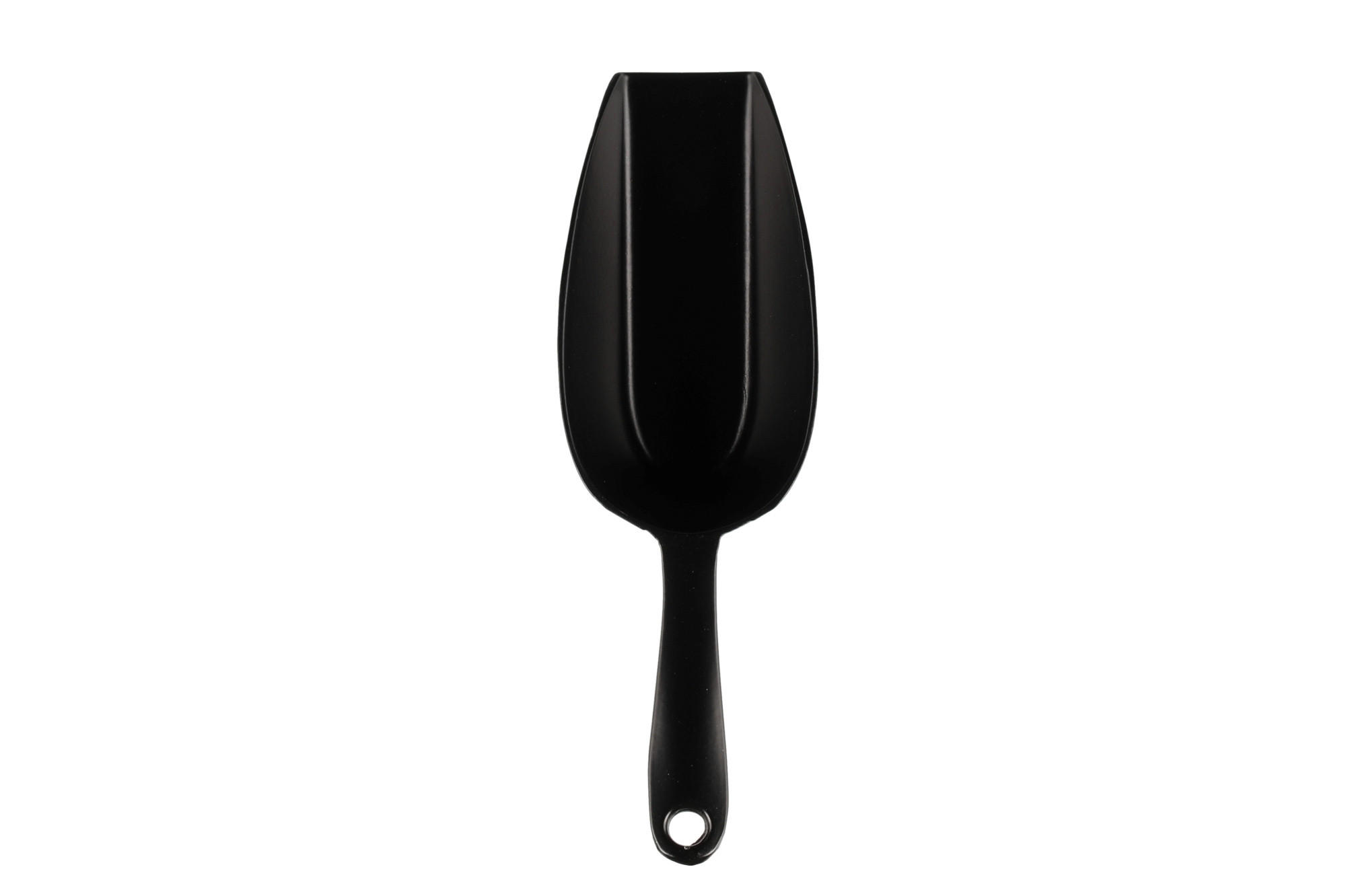 LEBENSMITTELSPATEL Küchenhelfer 30 cm - Schwarz, Metall (5.5/17.5/3.3cm)