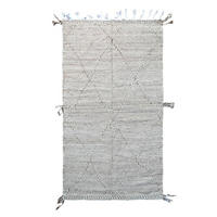 BERBERTEPPICH Kelim Marokko Wolle 200x 300 cm - Beige, Naturmaterialien (200/300cm) - AFK Living