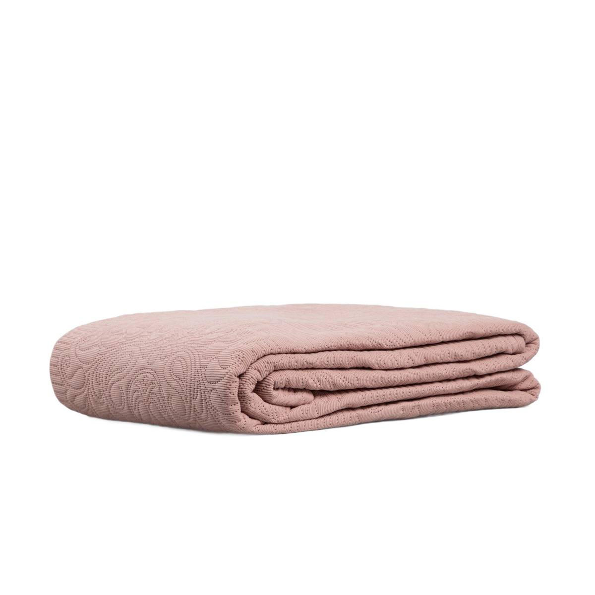 TAGESDECKE Lipari hellrosa 200/220 cm - Hellrosa, Textil (200/220cm) - Homla