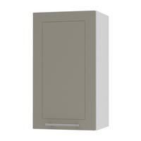 KÜCHENHÄNGESCHRANK Kvantum W2/40 Beige Matt / Weiß Matt 40 / 32,5 / 72cm - Beige/Weiß, Holz/Holzwerkstoff (40/72/32.5cm) - Feldmann-Wohnen