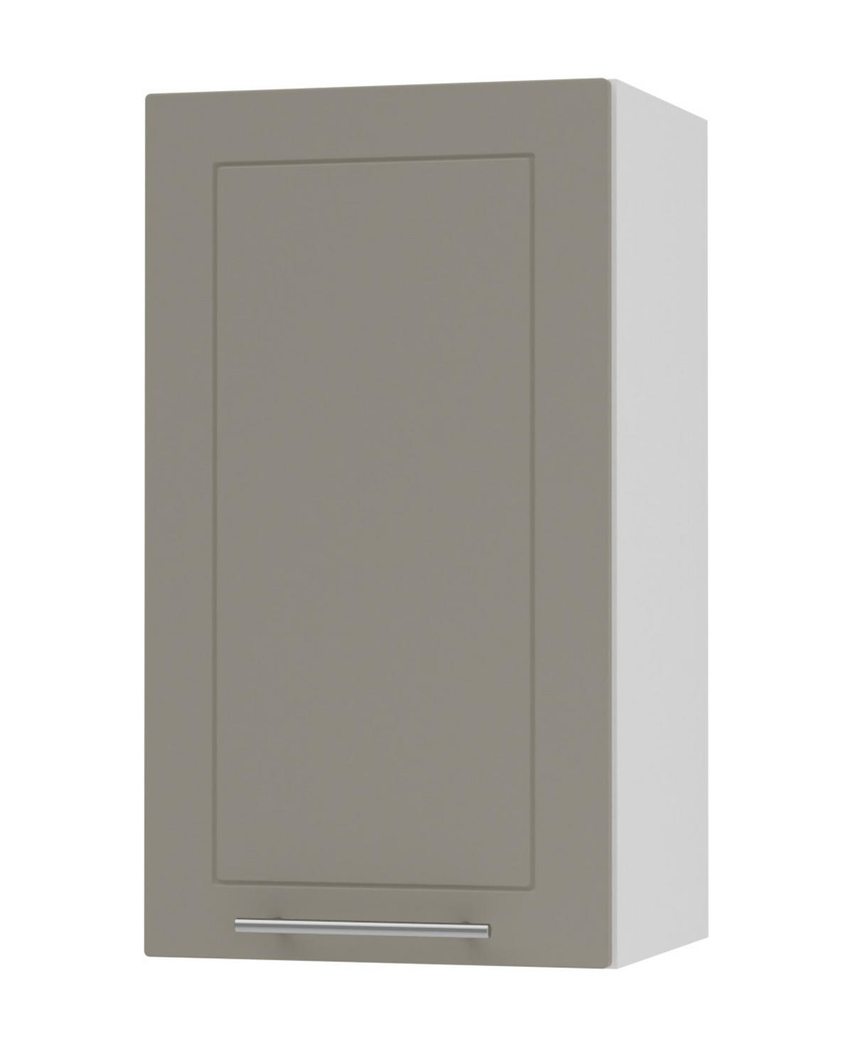 KÜCHENHÄNGESCHRANK Kvantum W2/40 Beige Matt / Weiß Matt 40 / 32,5 / 72cm - Beige/Weiß, Holz/Holzwerkstoff (40/72/32.5cm) - Feldmann-Wohnen