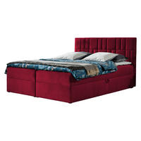 BOXBETT Top 3 - Rot, Holz (180/200cm) - MIRJAN24