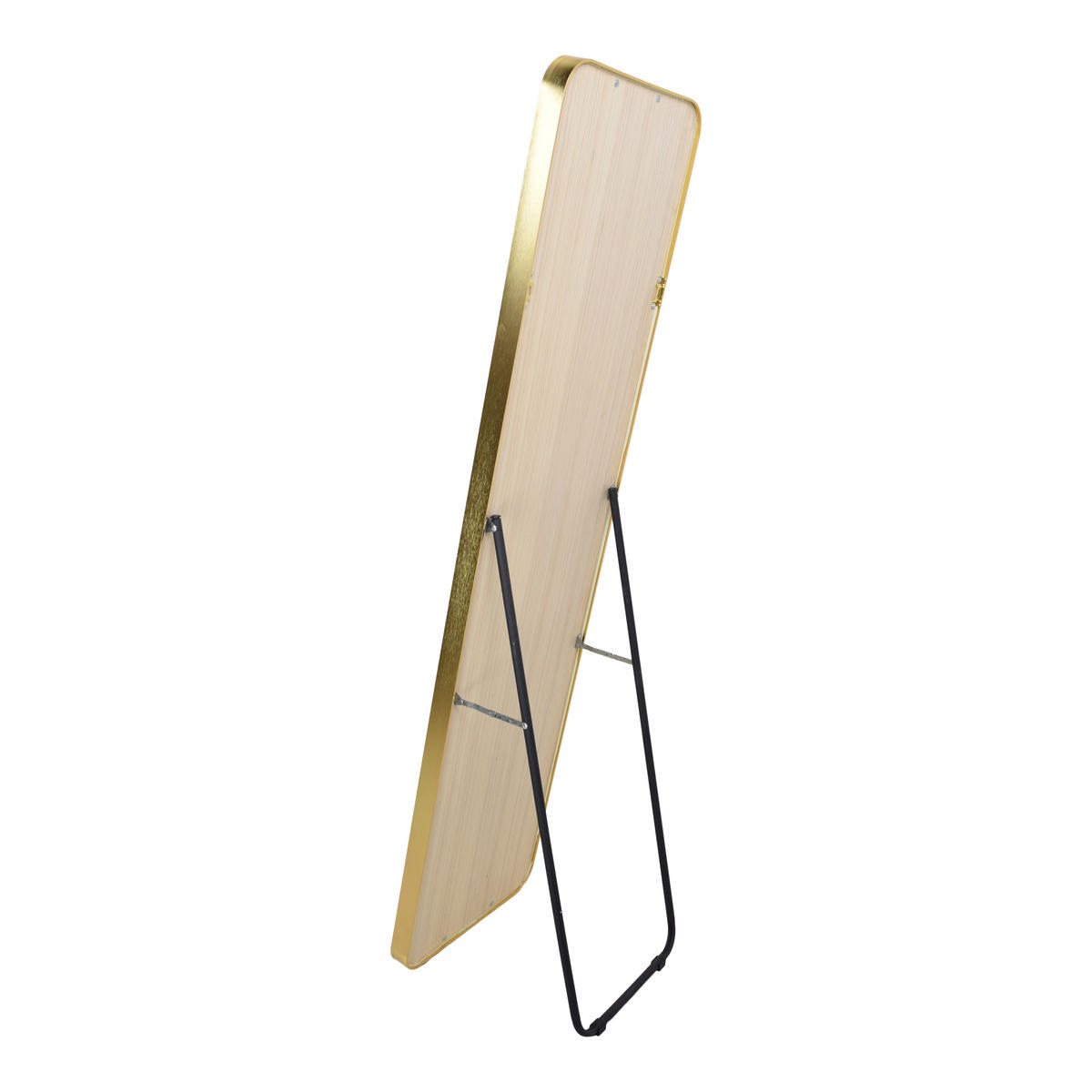 STANDSPIEGEL Alux Gold - Goldfarben, Metall (40/150/4cm) - Fragix