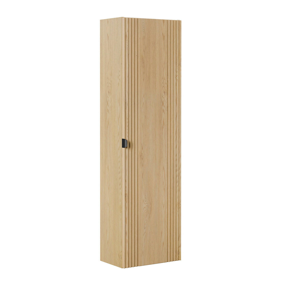 HÄNGESÄULE Mila Helle Eiche - Braun, Holzwerkstoff (40/140/25cm) - Petits-meubles