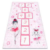 TEPPICH Junior 160/220 cm - Pink, Textil (160/220cm) - rugsX