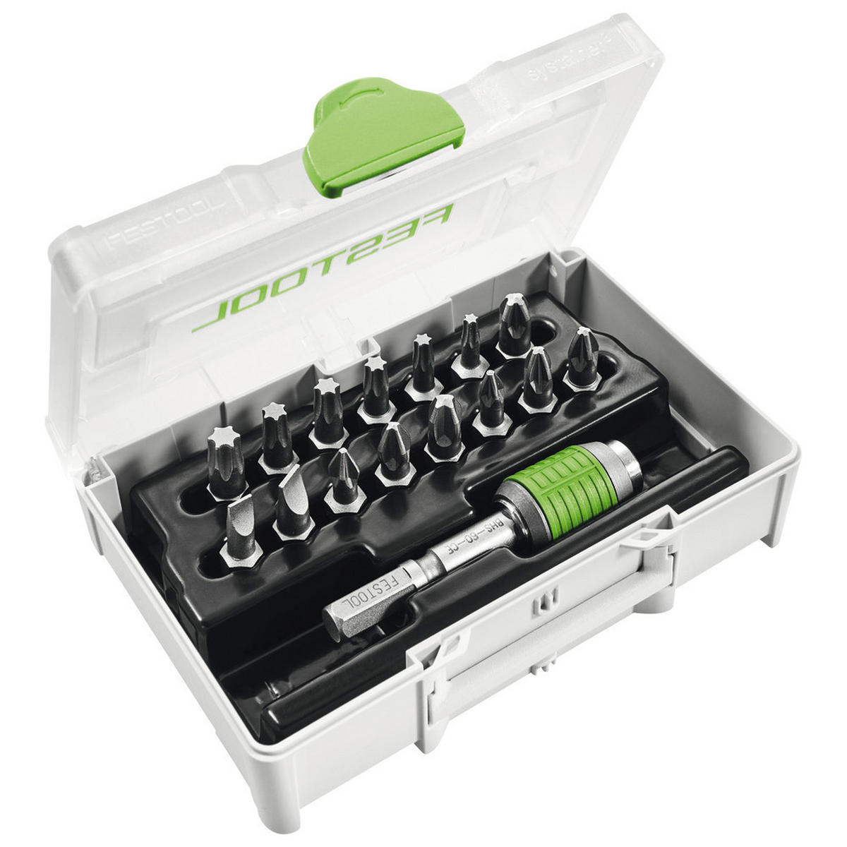 BIT-SORTIMENT SYS3 XXS CE-MX BHS 60 - Multicolor, Kunststoff (105/65/105cm) - Festool