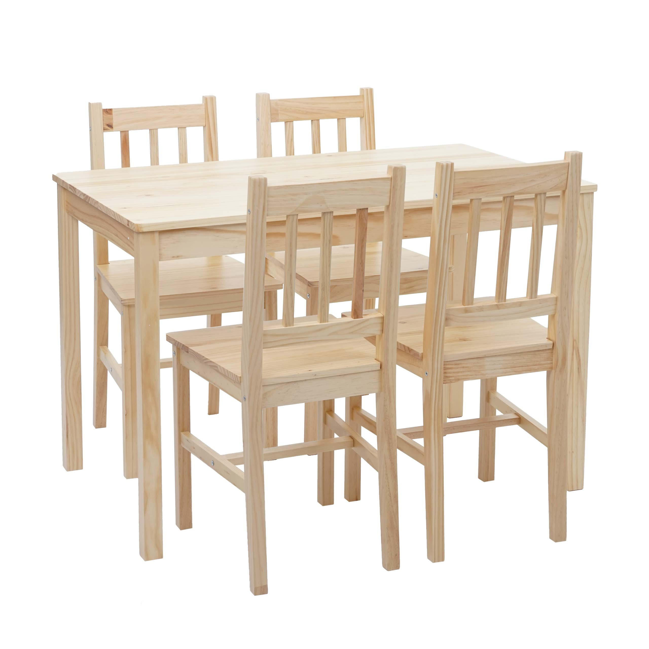 ESSZIMMER-SET Braun - Braun, Holz (108/86/64cm) - MCW