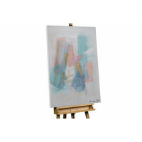 ACRYLBILD HANDGEMALT 75/100 cm - Beige/Weiß, Holz/Textil (1.4/100cm) - KUNSTLOFT