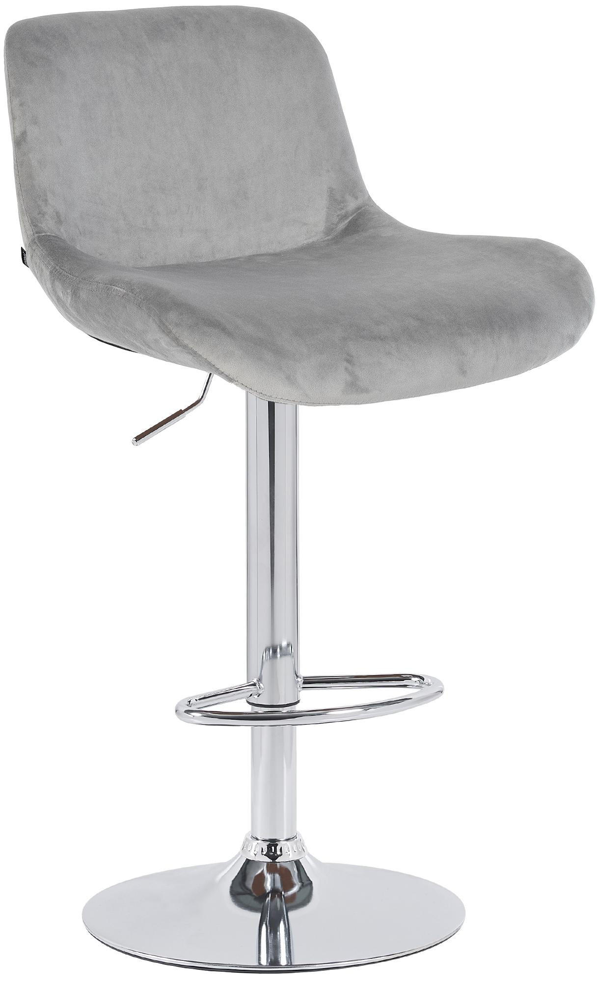 Deluke Barhocker Grau 50x85x50 cm