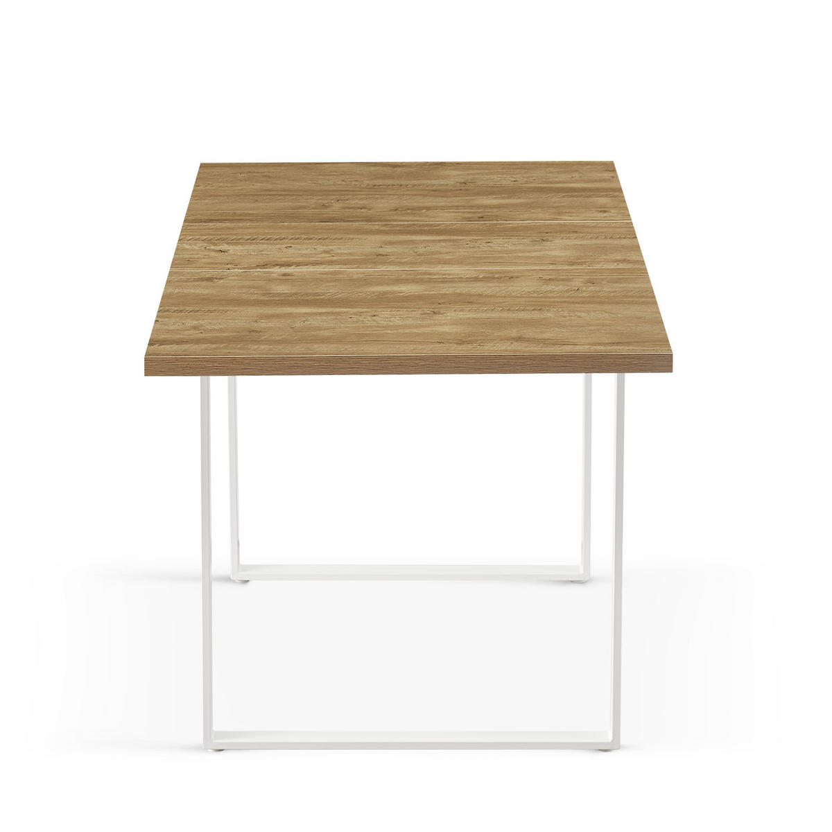 ESSTISCH LEVIN 120-160/80/76 cm Wildeiche - Wildeiche, Holz (80/120/76cm) - B&D Home