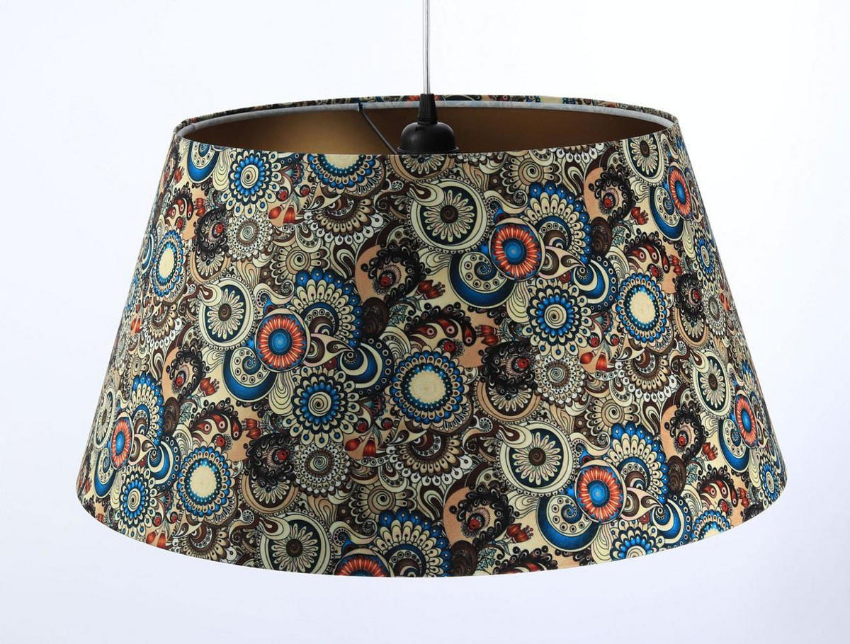 HÄNGELEUCHTE Bunt 50/27 cm - Multicolor, Kunststoff (50/1/27cm) - ONZENO