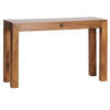 KONSOLENTISCH Akazienholz Schublade Landhausstil NAKO, Braun 120x40x70 cm - Braun, Holz/Metall (40/120/70cm) - KADIMA DESIGN