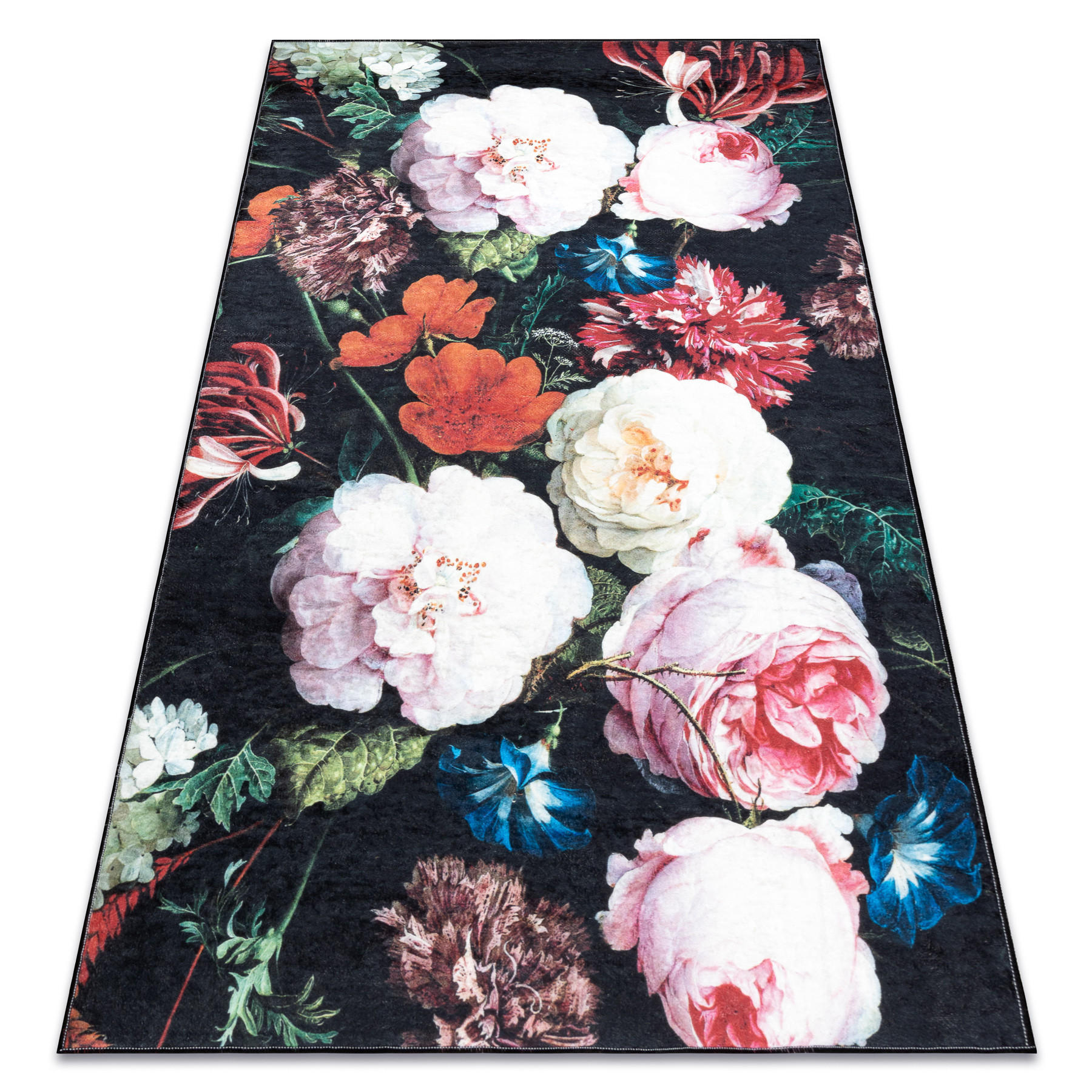 rugsX Teppich Schwarz 120x170 cm
