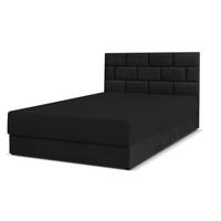 BOXBETT Majorka 120x200 cm mit Bettkasten und Matratze, schwarz - Schwarz, Holz (120/200cm) - Margaret Hadas24