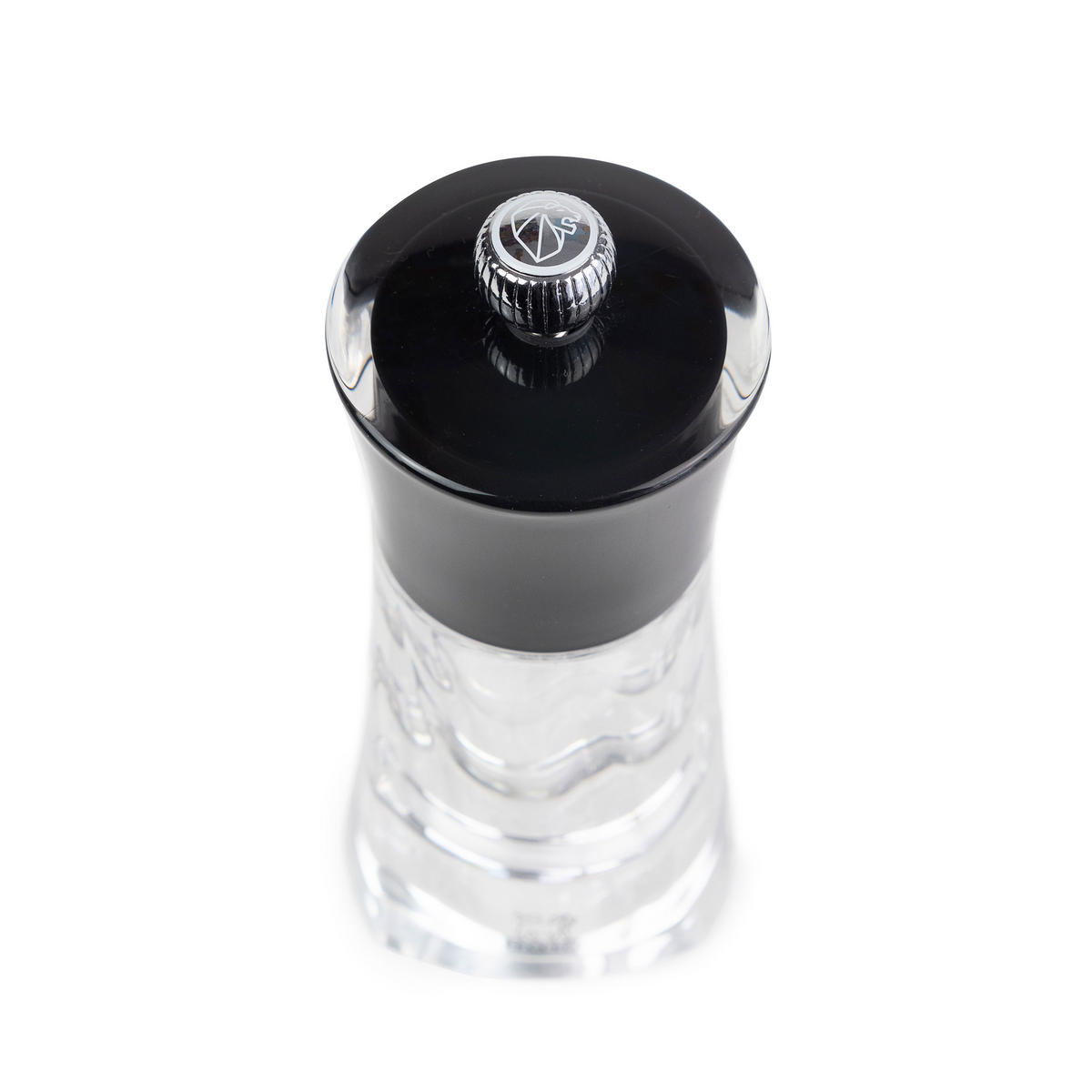 SALZMÜHLE Molene 14cm Acryl Schwarz Stahlmahlwerk - Schwarz, Kunststoff (7/14/7cm) - PEUGEOT